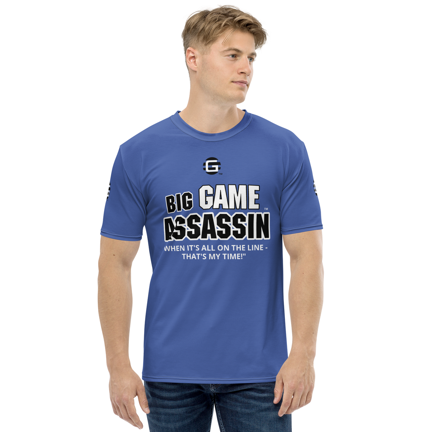 BIG GAME ASSASSIN ® Men's t-shirt (Mariner).