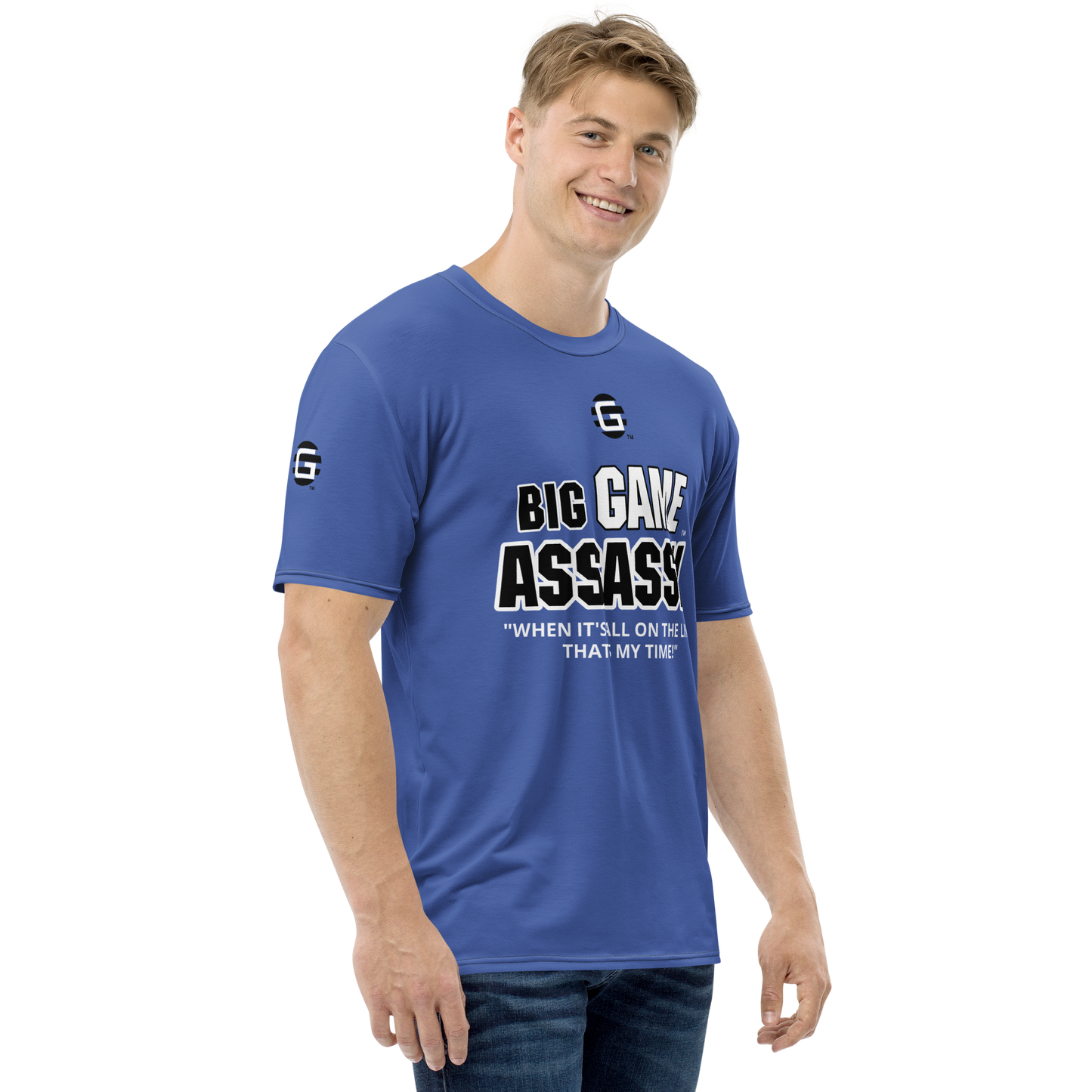 BIG GAME ASSASSIN ® Men's t-shirt (Mariner).