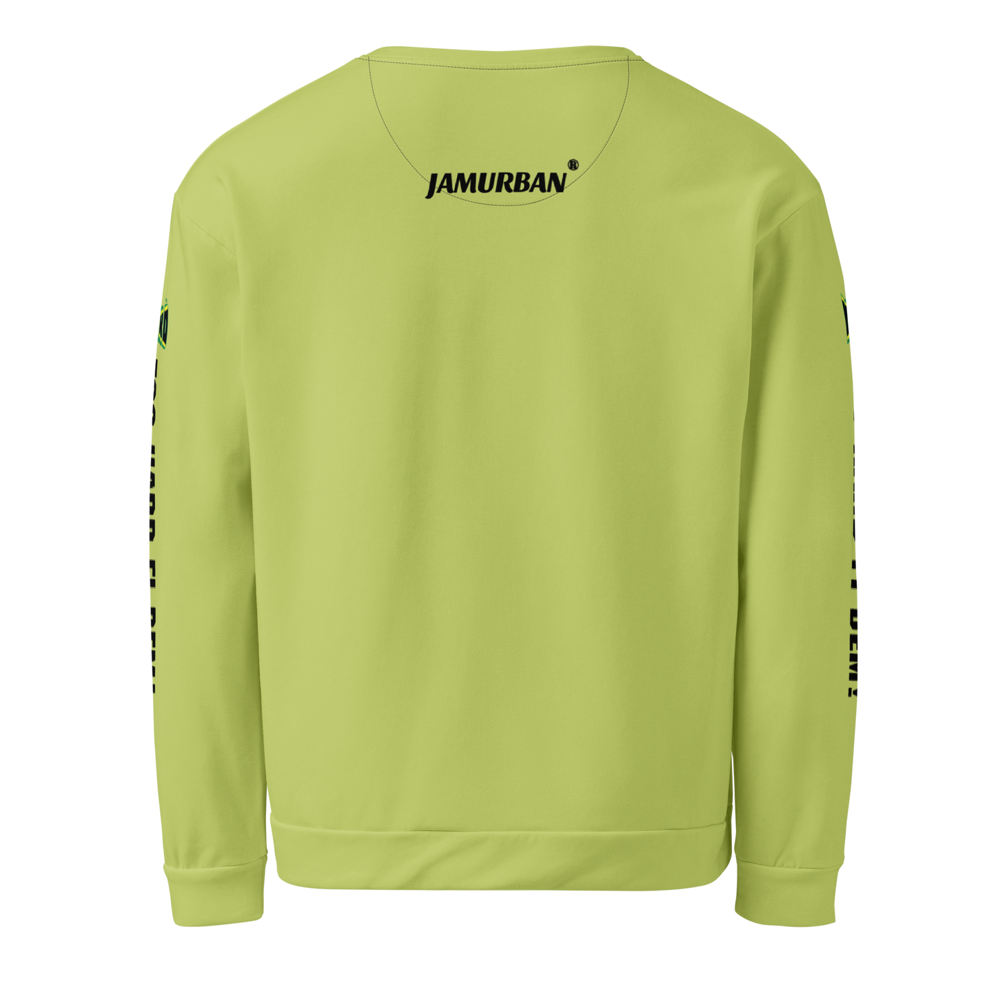 YHARD "TOO HARD FI DEM" Unisex Sweatshirt (Wild Willow)