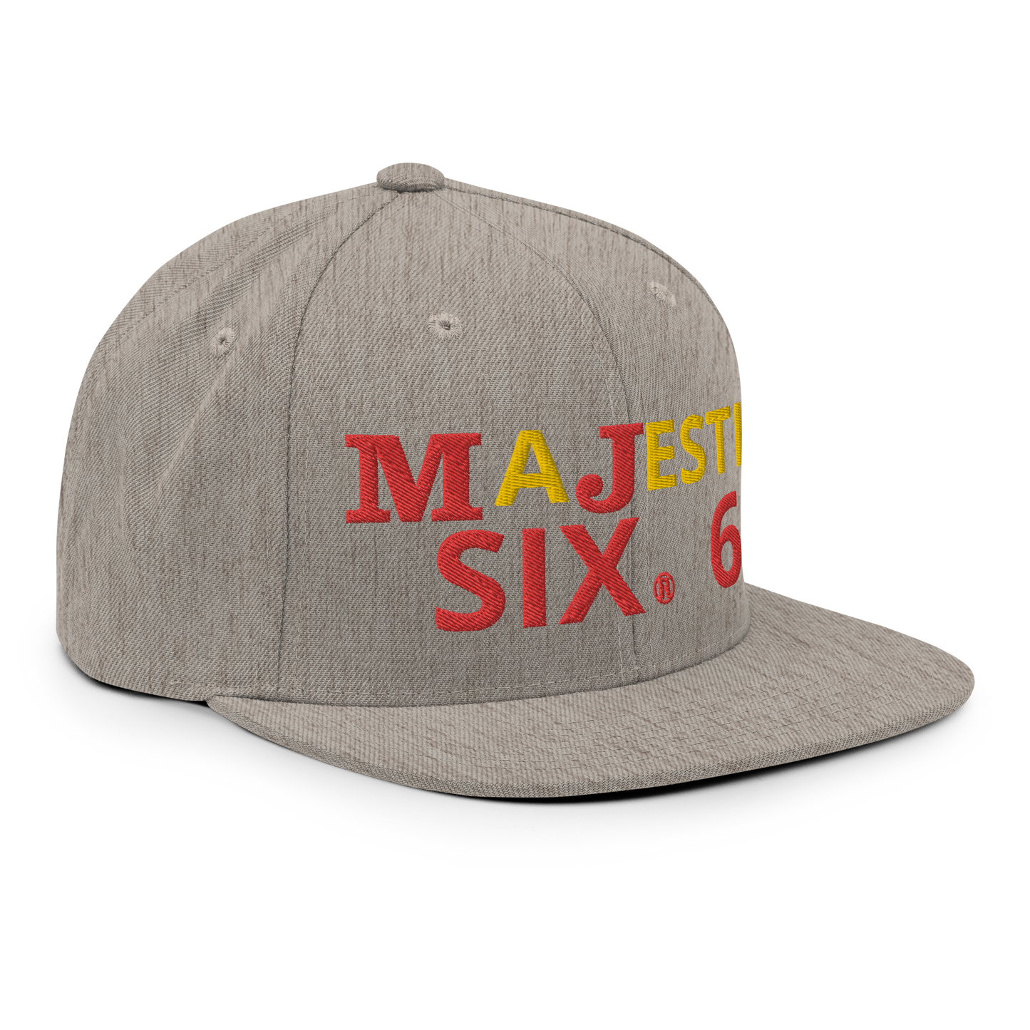 MAJESTIC SIX ® MJ's G.O.A.T - Snapback Hat (royal blue+black+black and silver+black and red and more). One size.