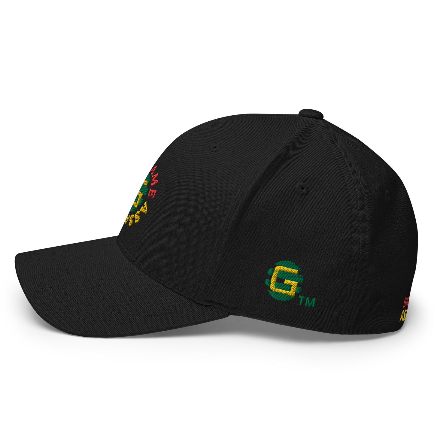 BIG GAME ASSASSIN ® Closed back Cap. Available in Black/Grey/Dark Grey and White. Sizes SM/M and L/XL.