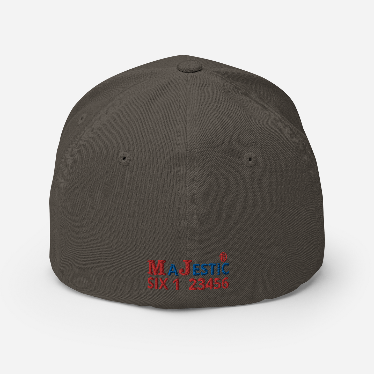MAJESTIC SIX® (23) MJ's G.O.A.T. - CLOSED BACK CAP. SIZES S/M and L/XL. AVAILABLE IN BLACK, WHITE, DARK GREY, GREY AND DARK NAVY.