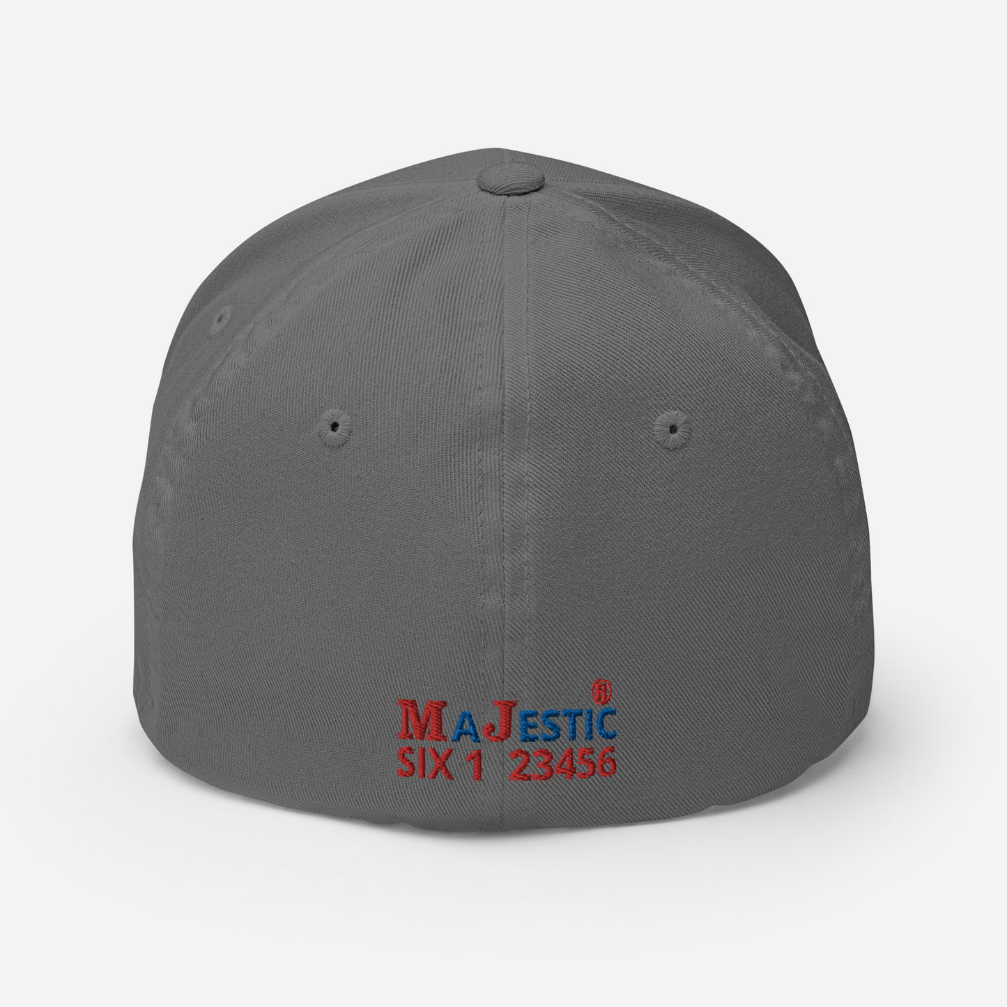 MAJESTIC SIX® (23) MJ's G.O.A.T. - CLOSED BACK CAP. SIZES S/M and L/XL. AVAILABLE IN BLACK, WHITE, DARK GREY, GREY AND DARK NAVY.