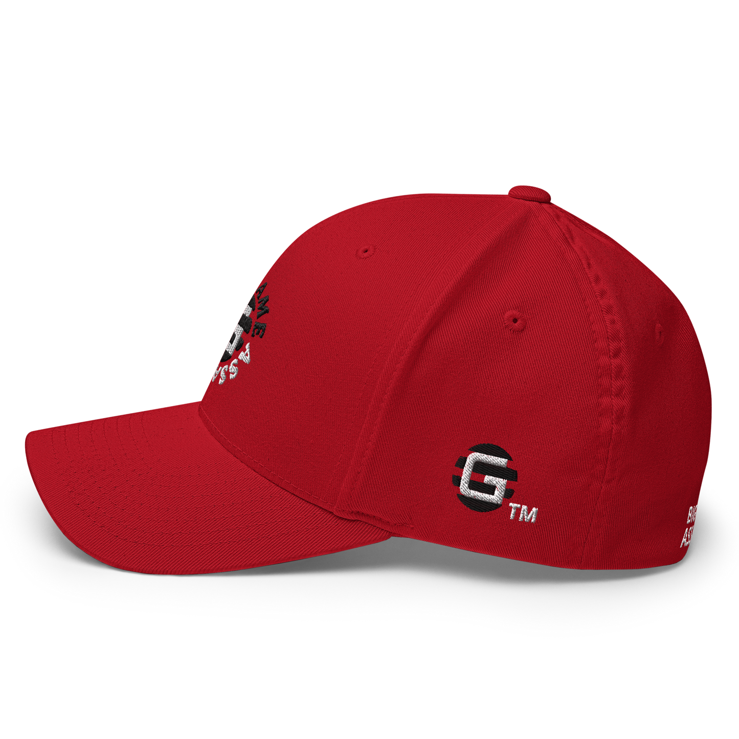 BIG GAME ASSASSIN ® Closed back Cap. Available in Red and Grey (black+white logo). Sizes S/M and L/XL.