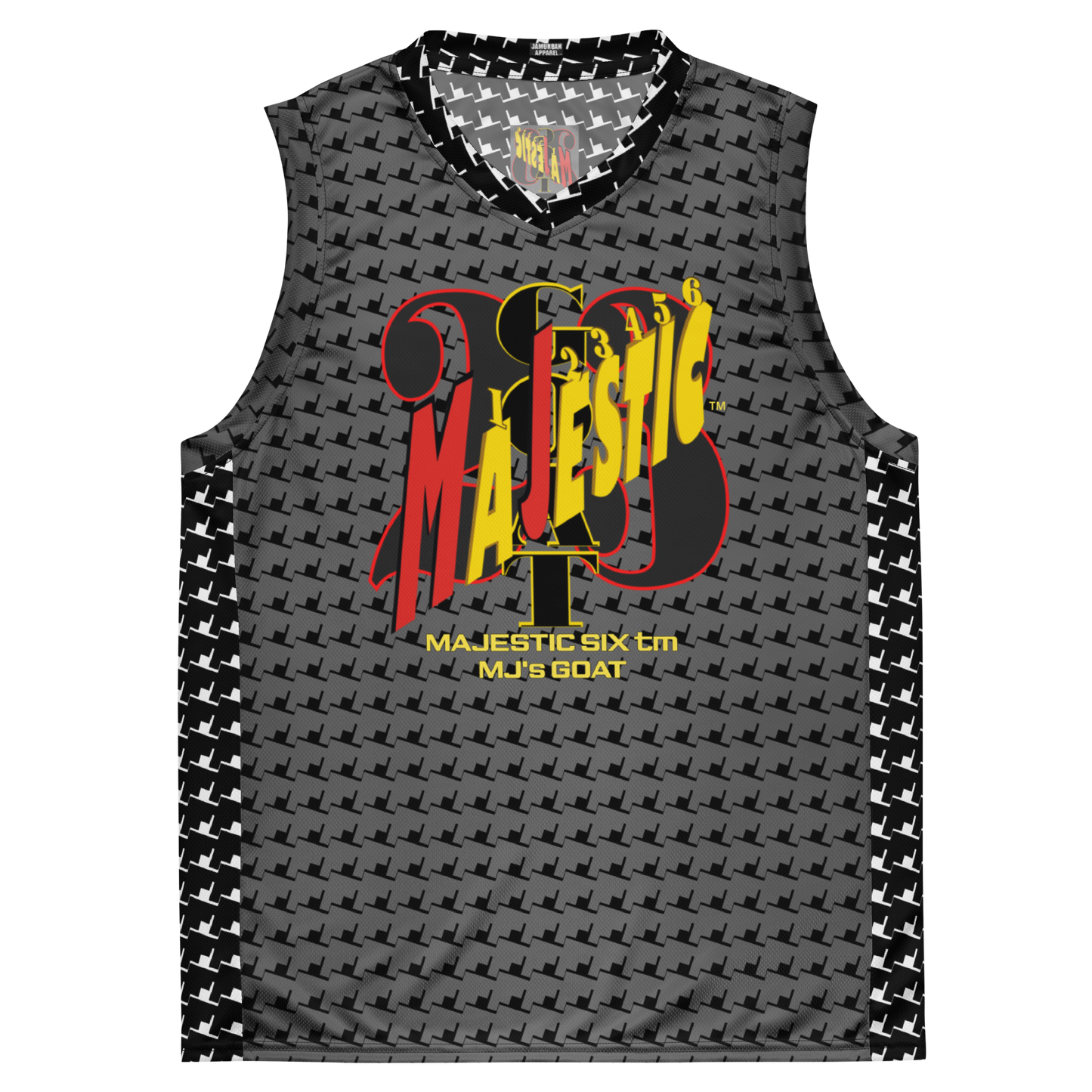 MAJESTIC SIX(6) tm Unisex Basketball Jersey (MJ's GOAT).