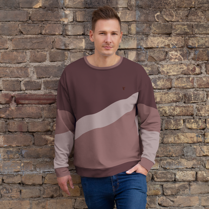FOREVER TRENDING® "FLO" (FLO - SOLO) Unisex Sweatshirt. Colours includes Light Wood, Careys Pink and Cab Sav. Available in sizes 2XS - 6XL.